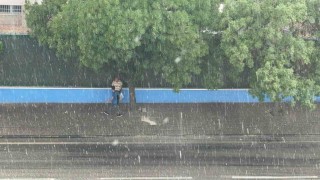 Gaziantepte sağanak ve dolu