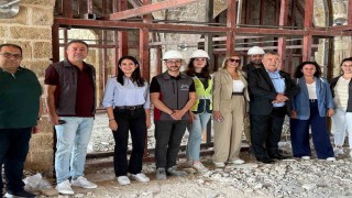 Gazimağusa Heyeti, Mersinin Kent Mirası Projelerini yerinde inceledi
