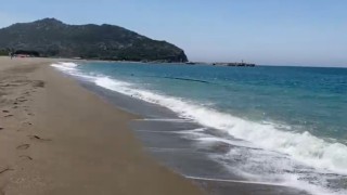 Gazipaşa Selinus Sahili kıyısında 500 metrelik boru bulundu