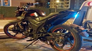 Gece saatlerinde çevreyi rahatsız eden motosiklet trafikten men edildi
