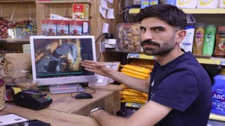 Gece yarısı brandayı keserek kuruyemiş çaldılar
