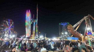 Gediz Tarhana Festivalinde lunapark coşkusu