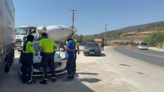 Gemlik Kumla-Armutlu yolunda radarlı denetim