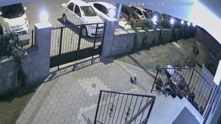 Genç restoratörün 5.kattan düşme anı kamerada
