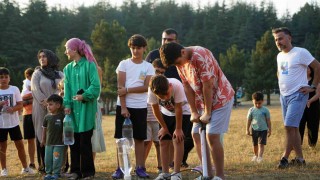 Gençler Başkonuşta gökyüzünü keşfe çıktı