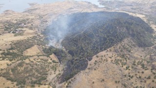 Gergerdeki orman yangını söndürüldü