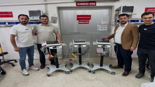 Gerze Devlet Hastanesine 12 kanallı dijital EKG cihazı