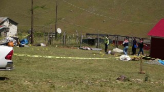 Giresunda mera kavgasındaki cenazeler savcılık incelemesinin ardından hastane morguna kaldırıldı