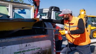 Gölbaşı Belediyesi temizlik çalışmalarını sürdürüyor