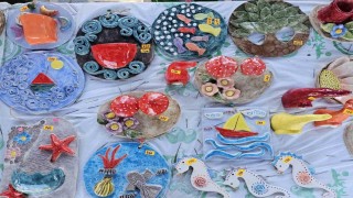 Gölcükte engelleri aşan sergi