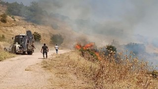Gördes yangınında ekip sayısı artırıldı