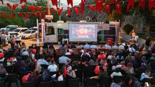 Gümüşlerde 15 Temmuza özel etkinlik