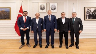 HAK-İŞ KÇP Koordinasyon Kurulundan Bakan Işıkhana ziyaret
