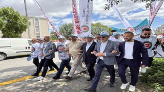HAK-İŞten yürüyüş ve basın açıklaması