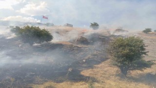 Hakkaride çıkan yangınlara müdahale edildi