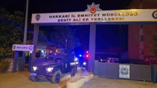 Hakkaride geniş çaplı asayiş uygulaması