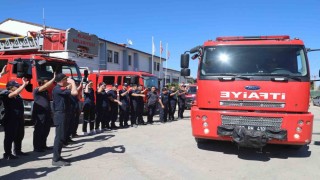 Hataydaki orman yangınına Elazığ Belediyesinden destek