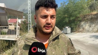 Hataydaki orman yangınına müdahale 24üncü saatte devam ediyor