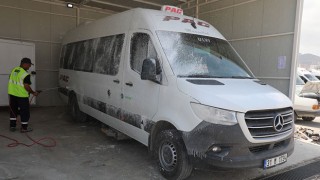 HBB’den Ulaşım Esnafına Ücretsiz Araç Yıkama Desteği