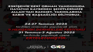 Hemşehri Dernekleri Festivali Ertelendi: Yeni Tarih Belli Oldu