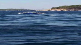 Heybeliada açıklarında motoryatın çarptığı tekne battı: 7 kişi kurtarıldı