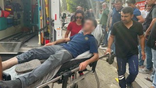 Hırsızlık şüphelilerinin yakınları market görevlilerini darp edip kaçtı: 3 yaralı