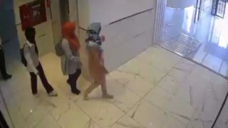 Hırsızlıklarını türbanla kamufle ettiler