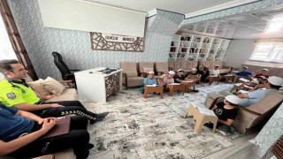 Hisarcıkta Yaz Kuran Kursu öğrencilerine trafik eğitimi