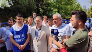 Hizmet-İş Sendikası Genel Başkan Vekili Özdemir: Bizim eylemlerimizde de, yürüyüşlerimizde de kavga göremezsiniz