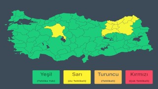 İçişleri Bakanlığından 9 il için sarı kodlu uyarı