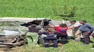 Iğdırda trafik kazası: 1 yaralı