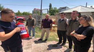Iğdırda yangın güvenliği eğitimi verildi