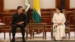 IKBY Başkanı Neçirvan Barzani, DEM Parti heyetini kabul etti