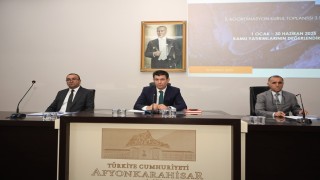 İl koordinasyon kurulu toplandı