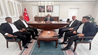 İl Meclis Üyelerinden Kaymakam Dertlioğluna ziyaret