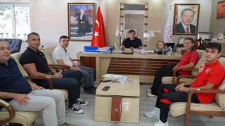 İl Müdürü Öztürkten Balkan Üçüncüsü Buğra Güleryüze tebrik