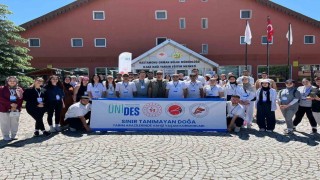 Ilgaz Dağında üniversite öğrencilerine yaban hayatı anlatıldı