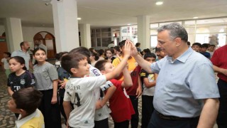 İlkadımda camiler çocuklarla şenleniyor