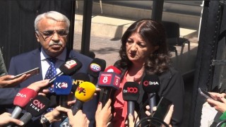 İmralı heyeti, Cumhurbaşkanı Erdoğan ile görüşme öncesinde açıklamalarda bulundu