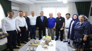 İncirliova protokolü gazi Çalışkanı unutmadı