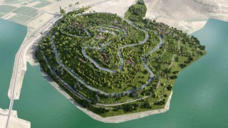 İnegöl Millet Bahçesinde çalışmalar tüm hızıyla sürüyor