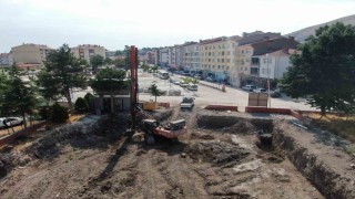 İnönüde Hükümet Konağı çalışmaları hızla sürüyor