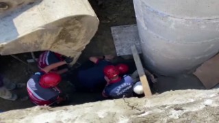 İnşaat alanında göçük: Bir işçi toprak altında kaldı