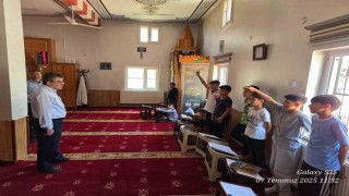 İpekyolu Müftüsü Tavlaşoğludan Kuran kurslarına ziyareti