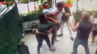 İş yerini basıp, esnafı yumrukladı