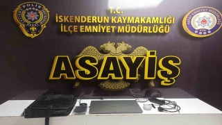 İskenderunda işyeri hırsızlığı: 3 şüpheli tutuklandı