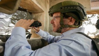 İsrail Cumhurbaşkanı Herzog, Gazzeyi ziyaret etti