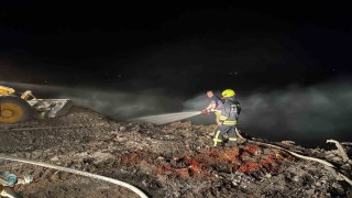 İvrindide çöplük yangını korkuttu