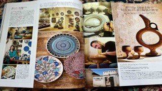 Japonyanın seyahat dergisi Kütahyalı çini sanatçısına yer verdi