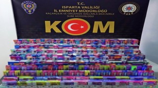 Kaçak elektronik sigara operasyonunda 1.8 milyon liralık ürün ele geçirildi